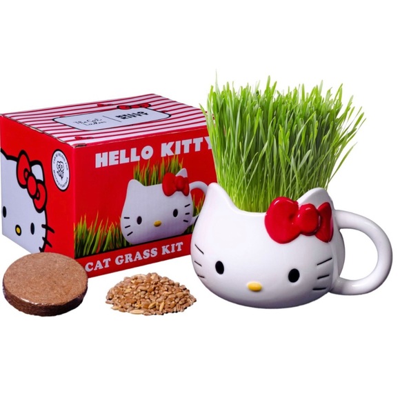 Hello Kitty Cat Grass Kit - Picture 4 of 4